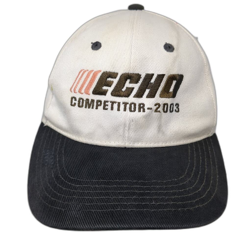 Echo Competitors-2003 Slideback Baseball Cap Whit… - image 1